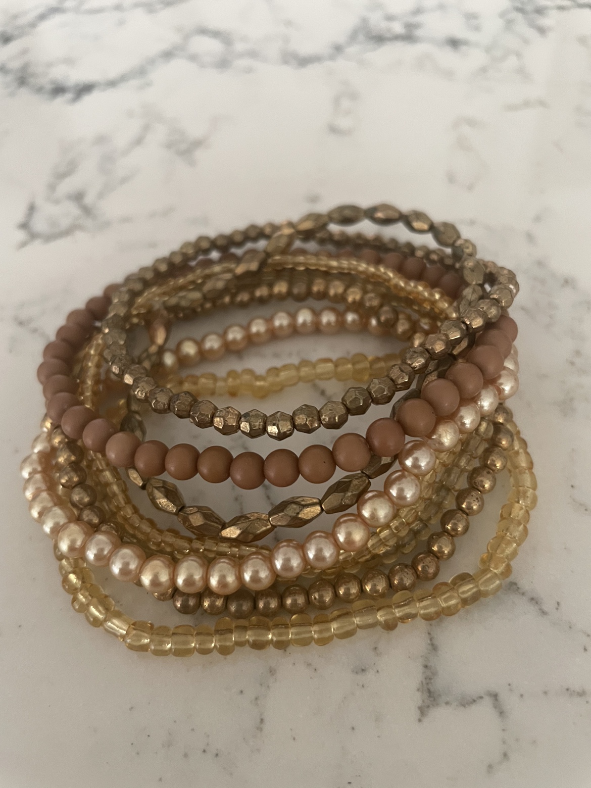 Stretchy bracelets - 8 pcs - photo 3