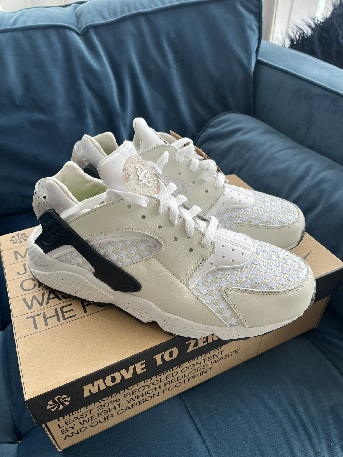 Air Huarache Crater Premium 'Light Bone' (US 11; fits smaller!) - photo 3