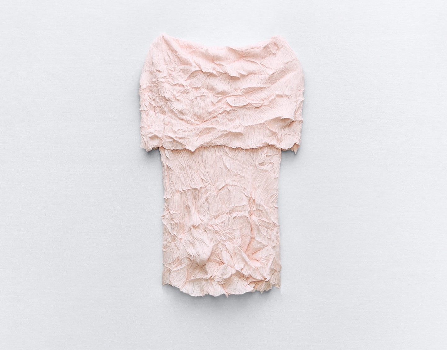 WRINKLE EFFECT OFF-THE-SHOULDER TOP - photo 2