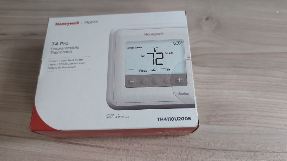 Honeywell T4 Pro Thermostat
