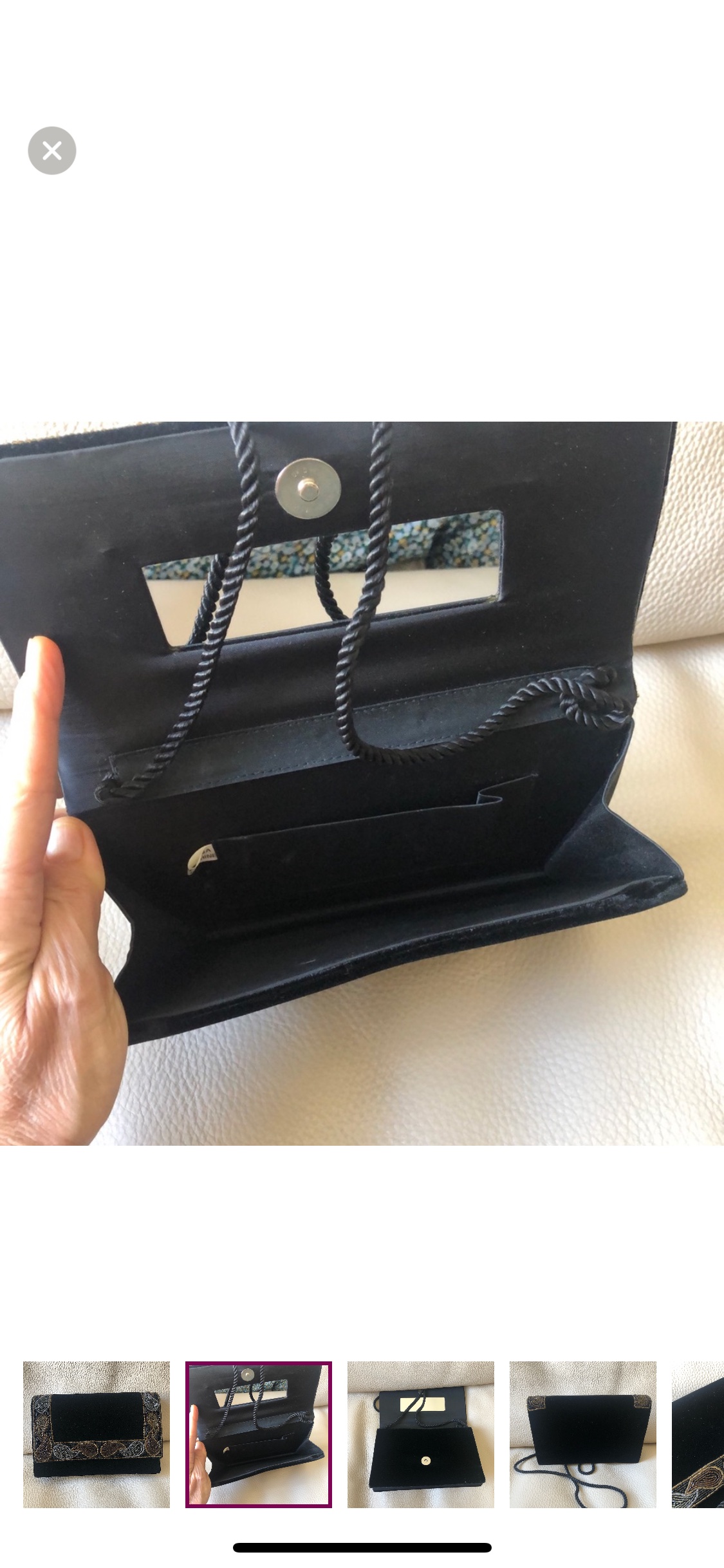 Velvet Evening Purse image indicator(4)