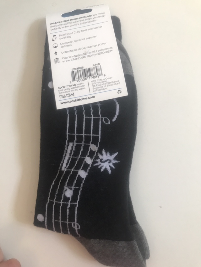 #freecycle Free pair crew sock it to me  socks. - photo 2