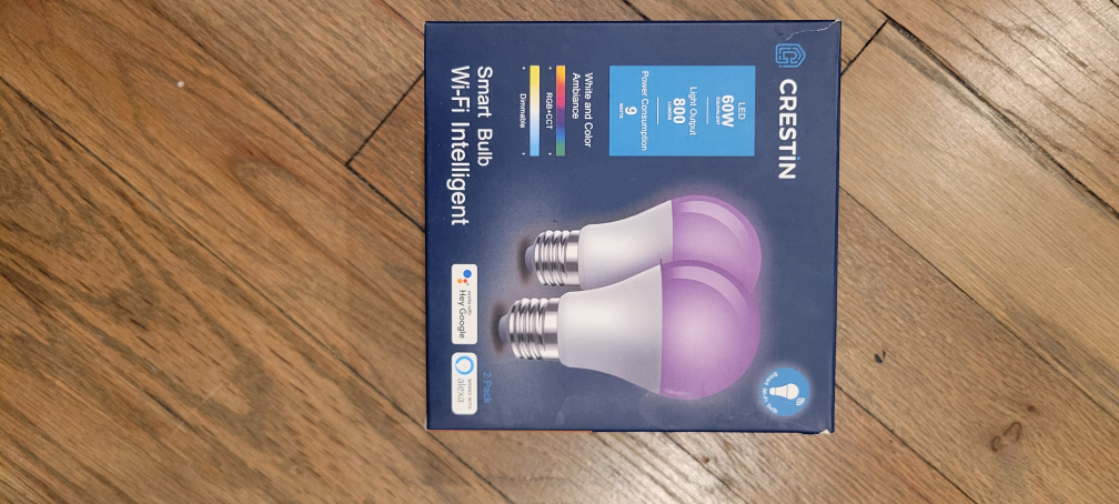 CRESTIN Smart Wi-Fi Lightbulbs #freecycle