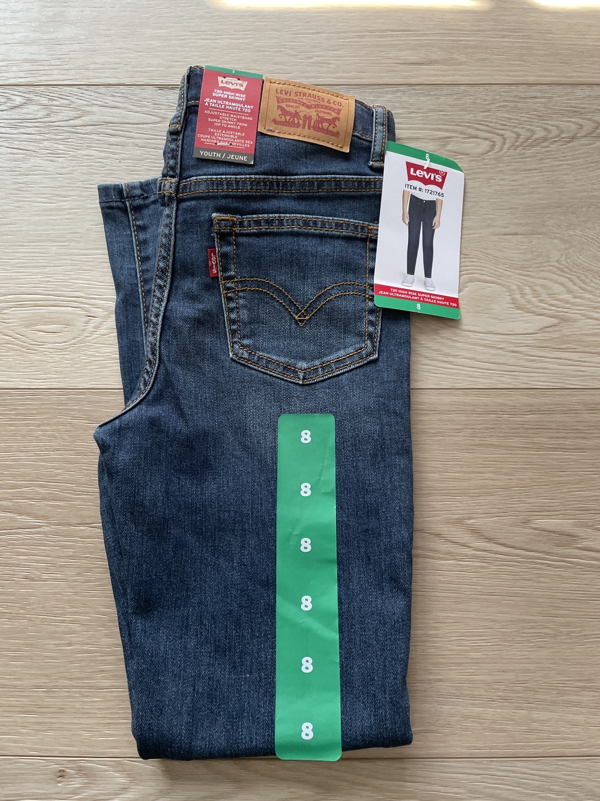 Youth Levi jeans x2 New w tags sizes 6 / 8 / 16 - photo 3