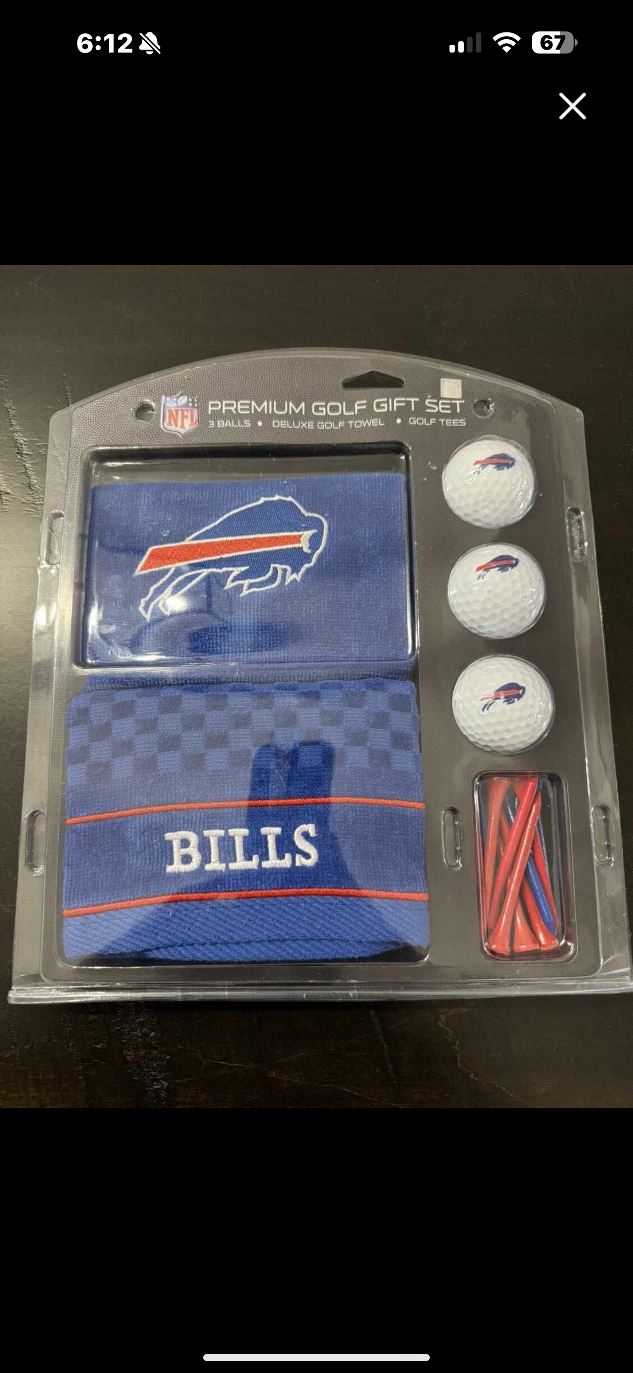 Buffalo bills golf gift set