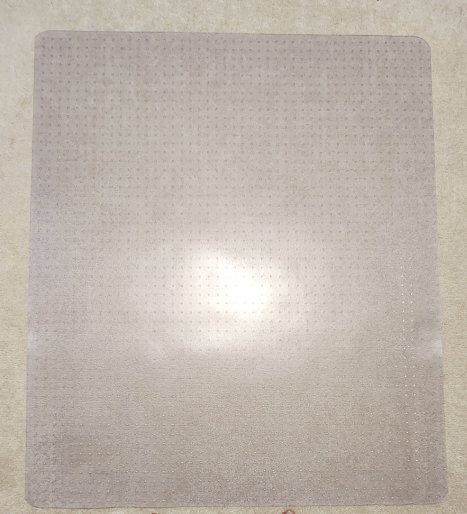 Chair mat for carpet