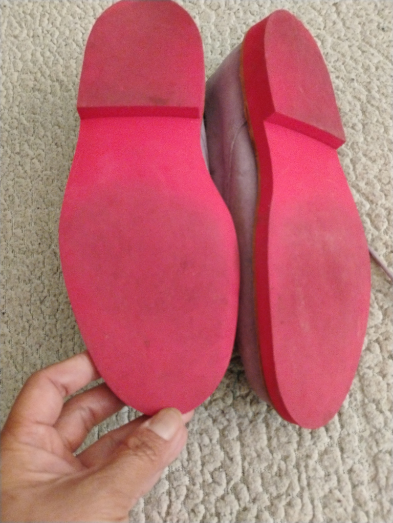 walk over purple suede shoes size 6 - photo 2