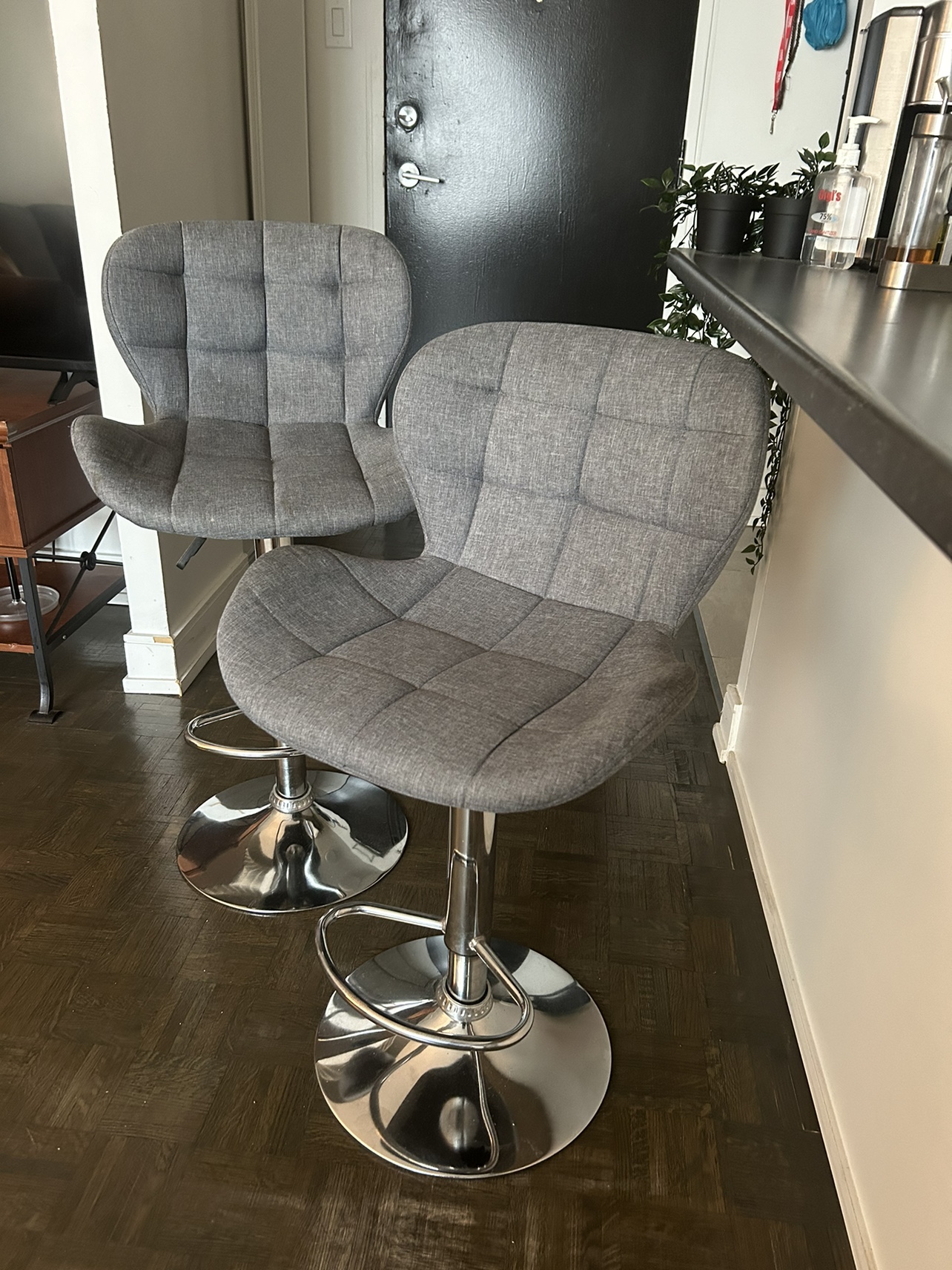 Set of 4 Bar Stools - photo 2