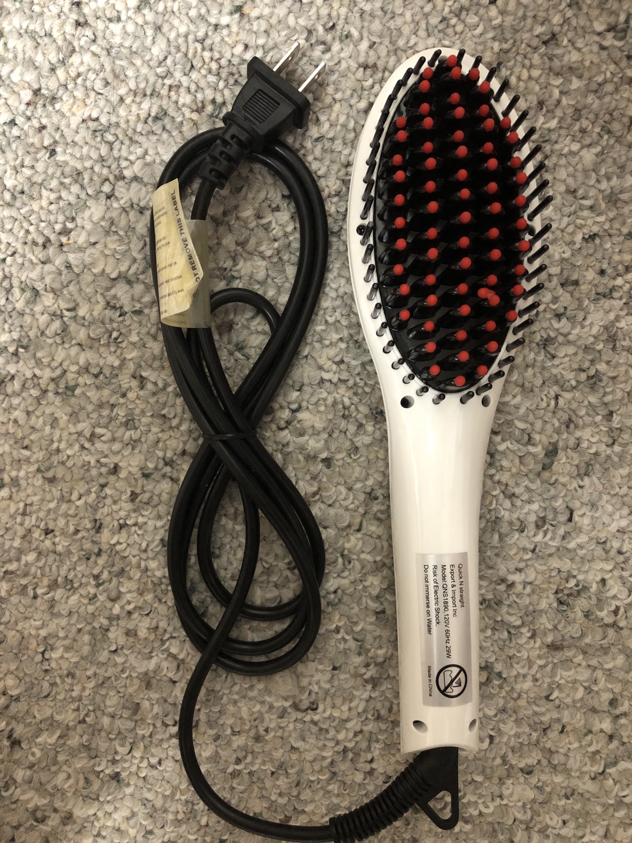 Brandnew quick and straight salon hair brush image indicator(6)