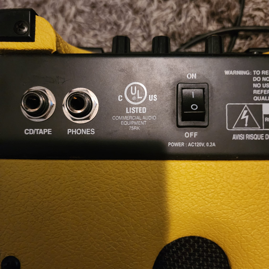 electric guitar jay turser with mega amp - photo 3