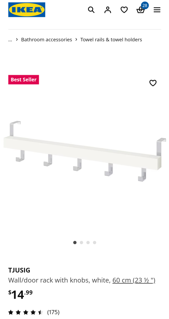 IKEA Door hanger / Door rack