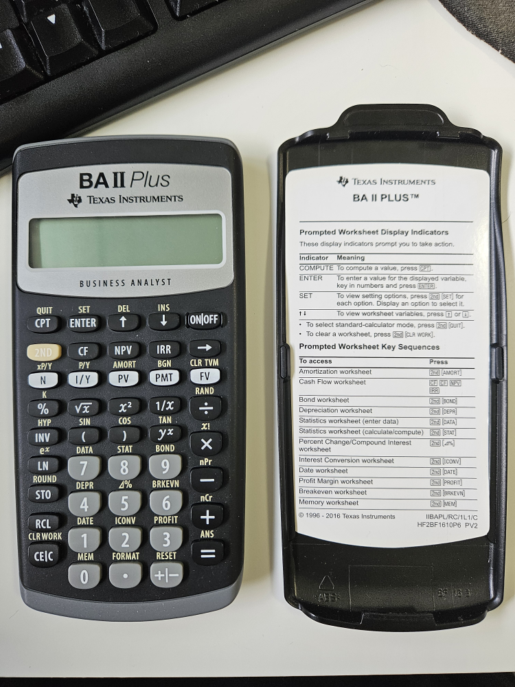 BA II Plus Calculator