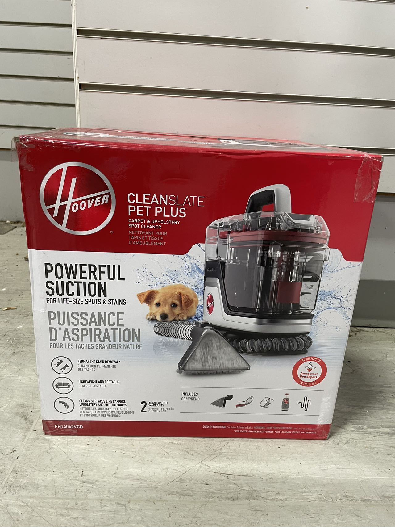 Hoover CleanSlate Spot Cleaner with box