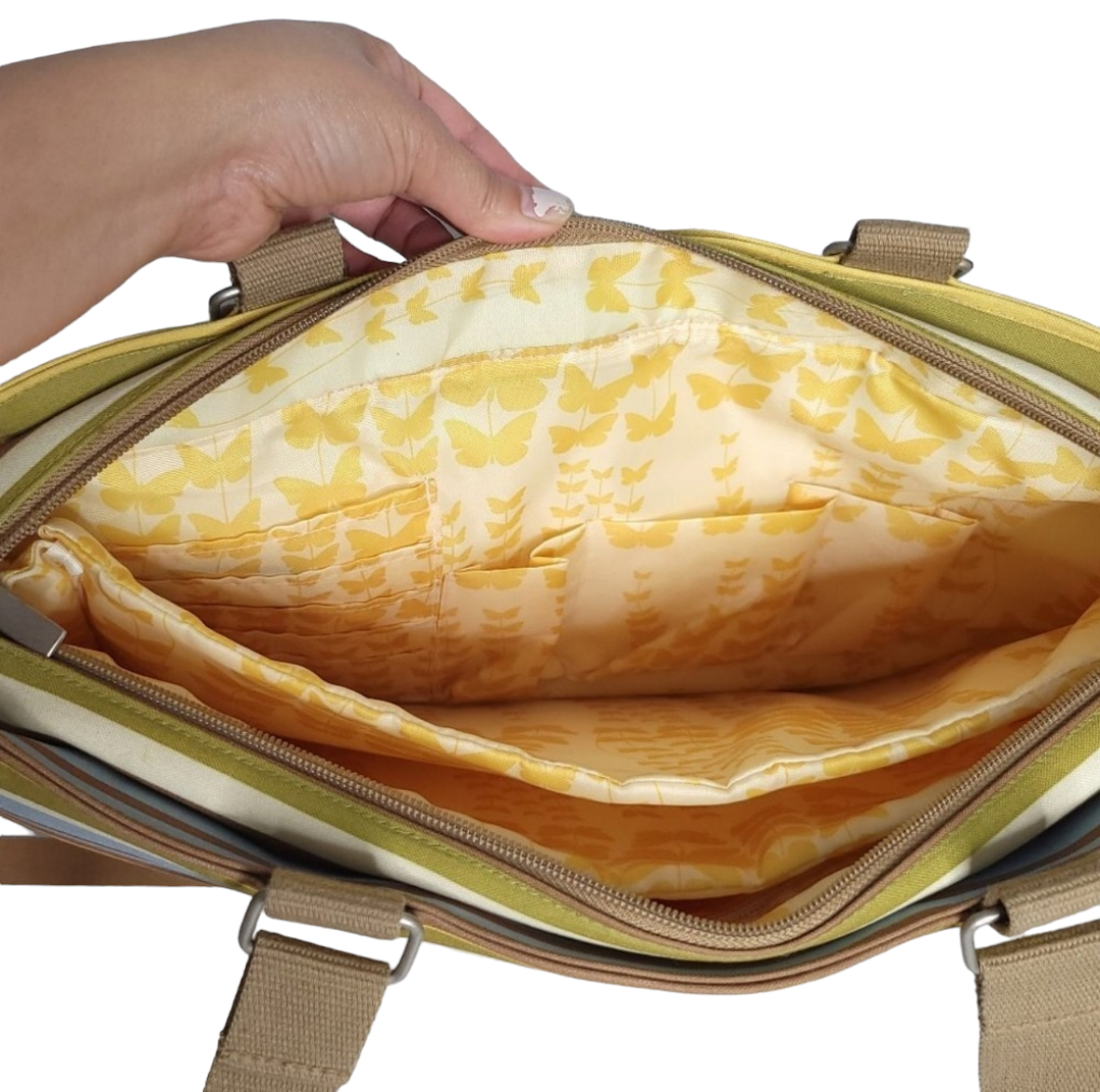 Large Laptop Bag Triple Compartments image indicator(6)