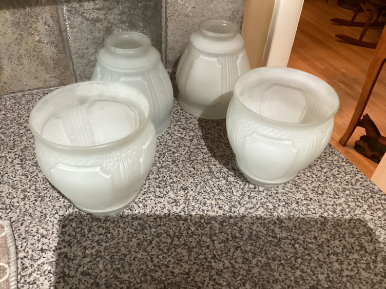 Vintage light shades