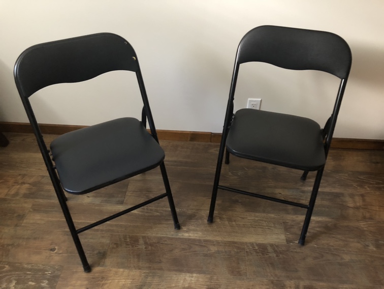 Folding Chairs (qty 2)
