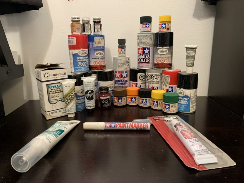 Scale Model Paint Lot Enamel Paint, Spray PaintNew/Used thumbnail