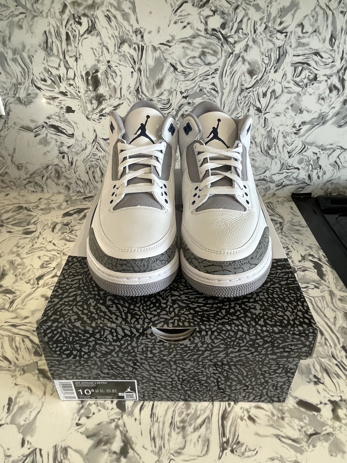 Jordan 3 Midnight Navy - photo 4