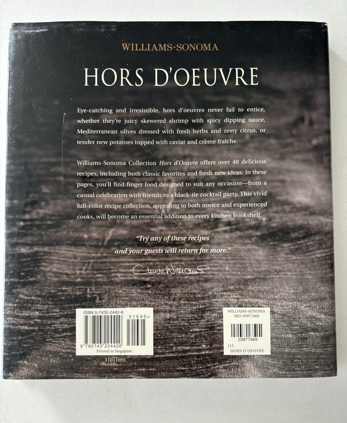 Hors O’Doeuvre book of recipes image indicator(3)