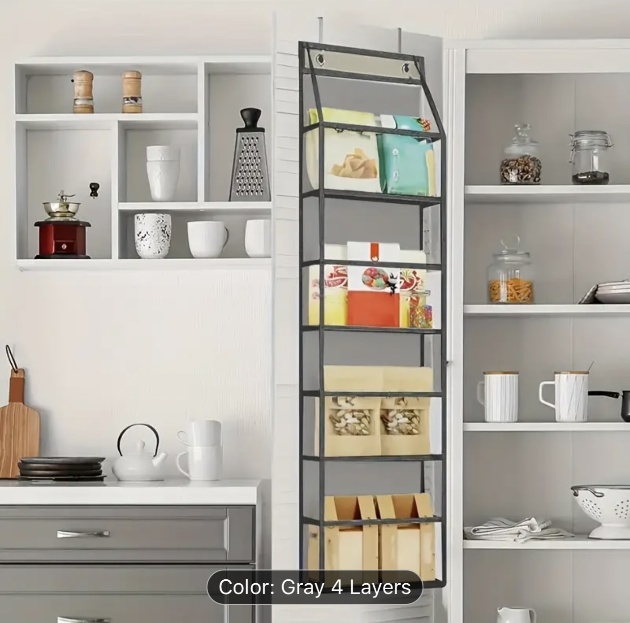 Over the Door Storage Shelf Organizer