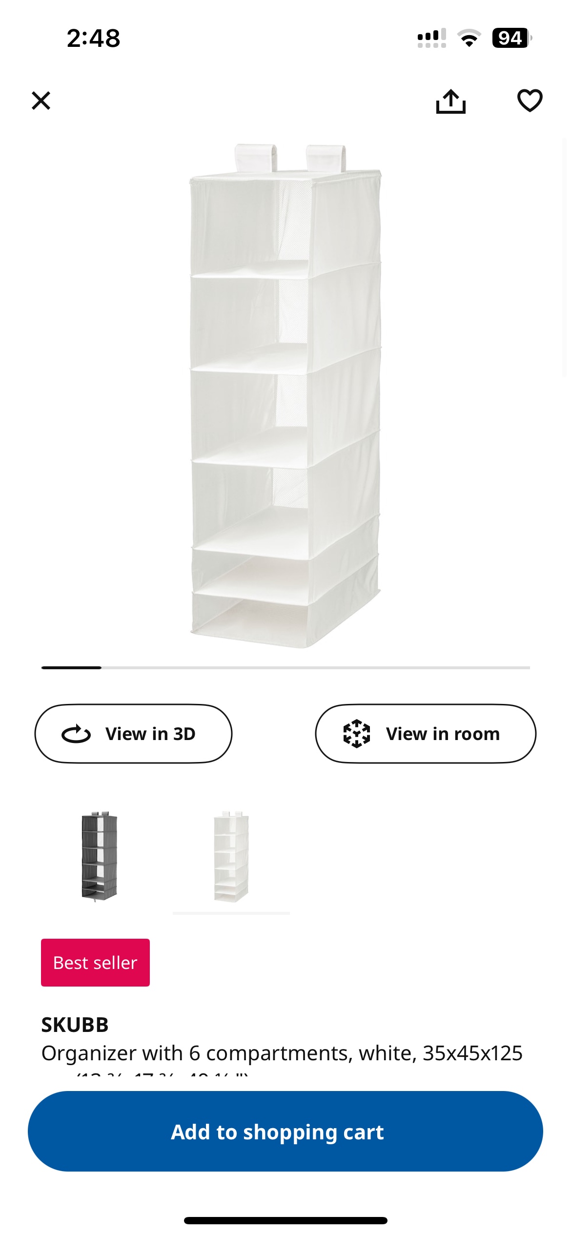 ikea orgarnizer
