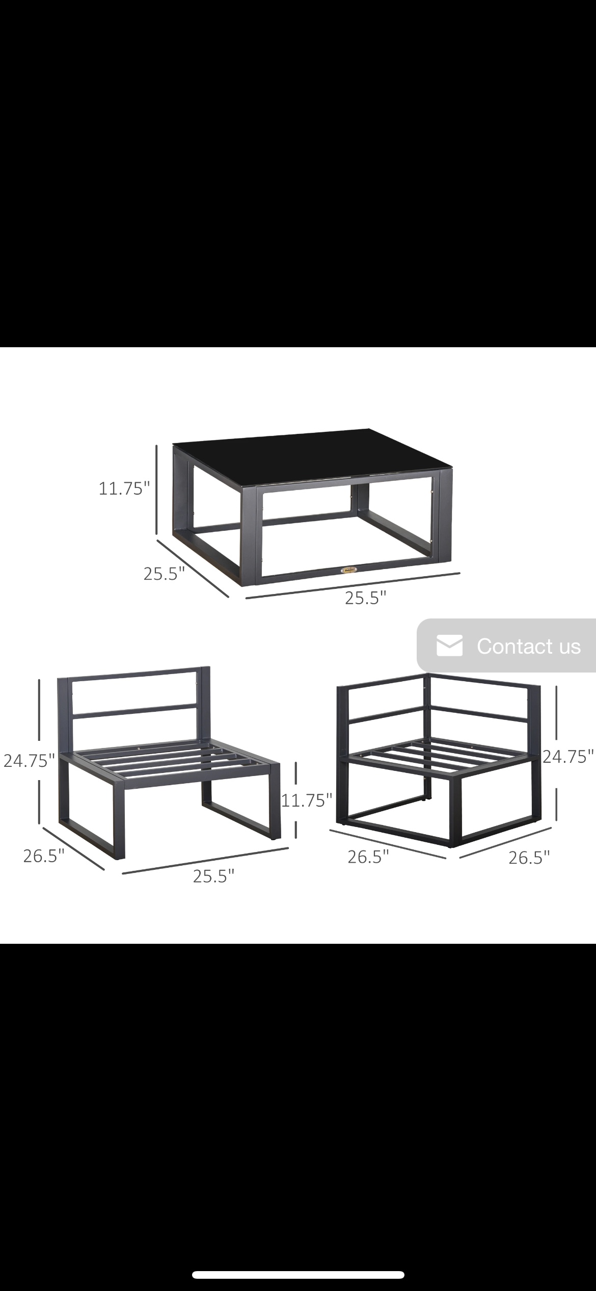 Outdoor Patio set - 7 pieces - photo 4