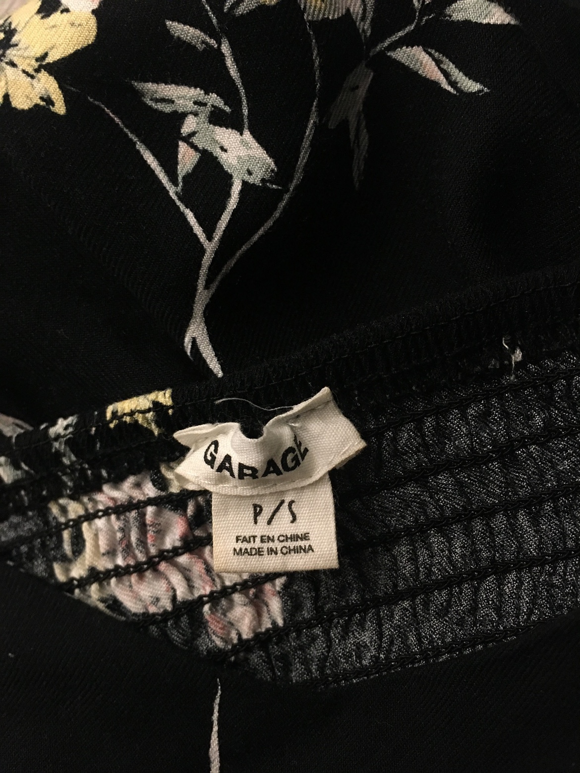 Womens Black Floral Romper! image indicator(4)