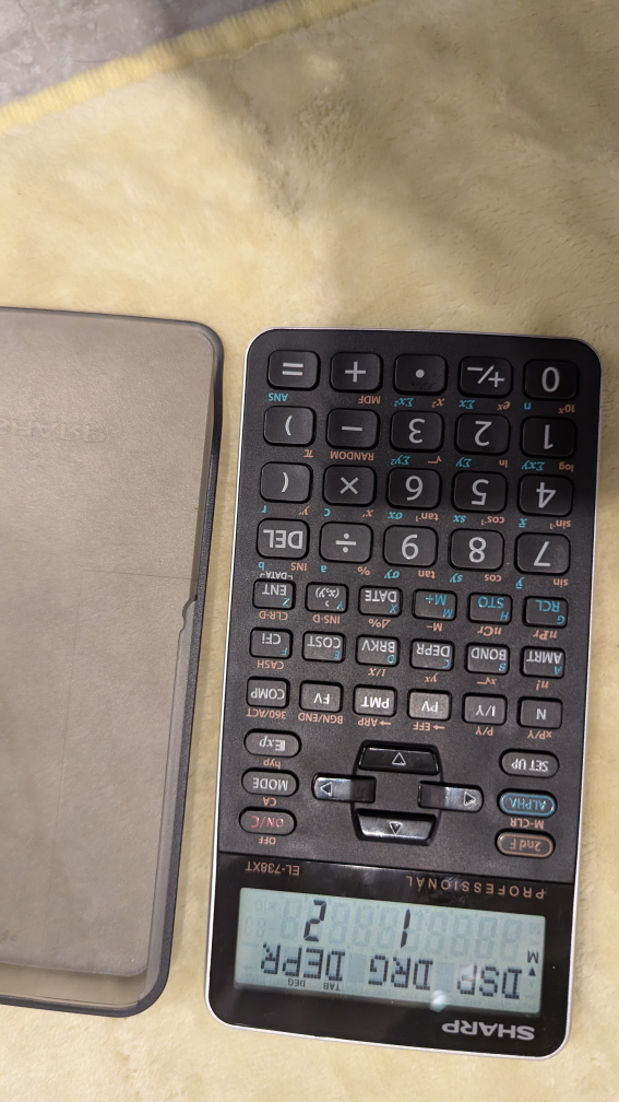 Financial calculator calculatrice financière - photo 2