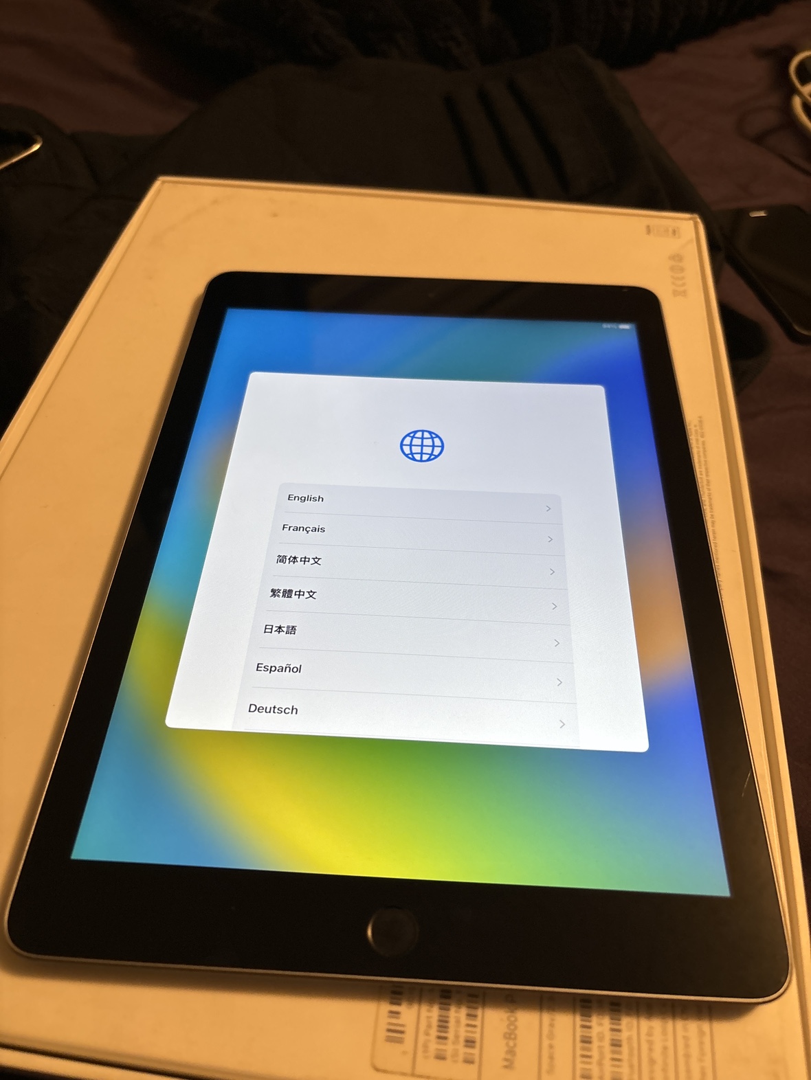 iPad 5th generation with Enerplex case