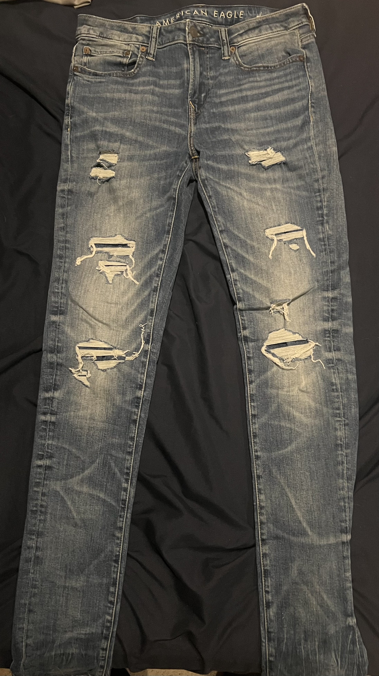 Men's Ripped Jeans - photo 2