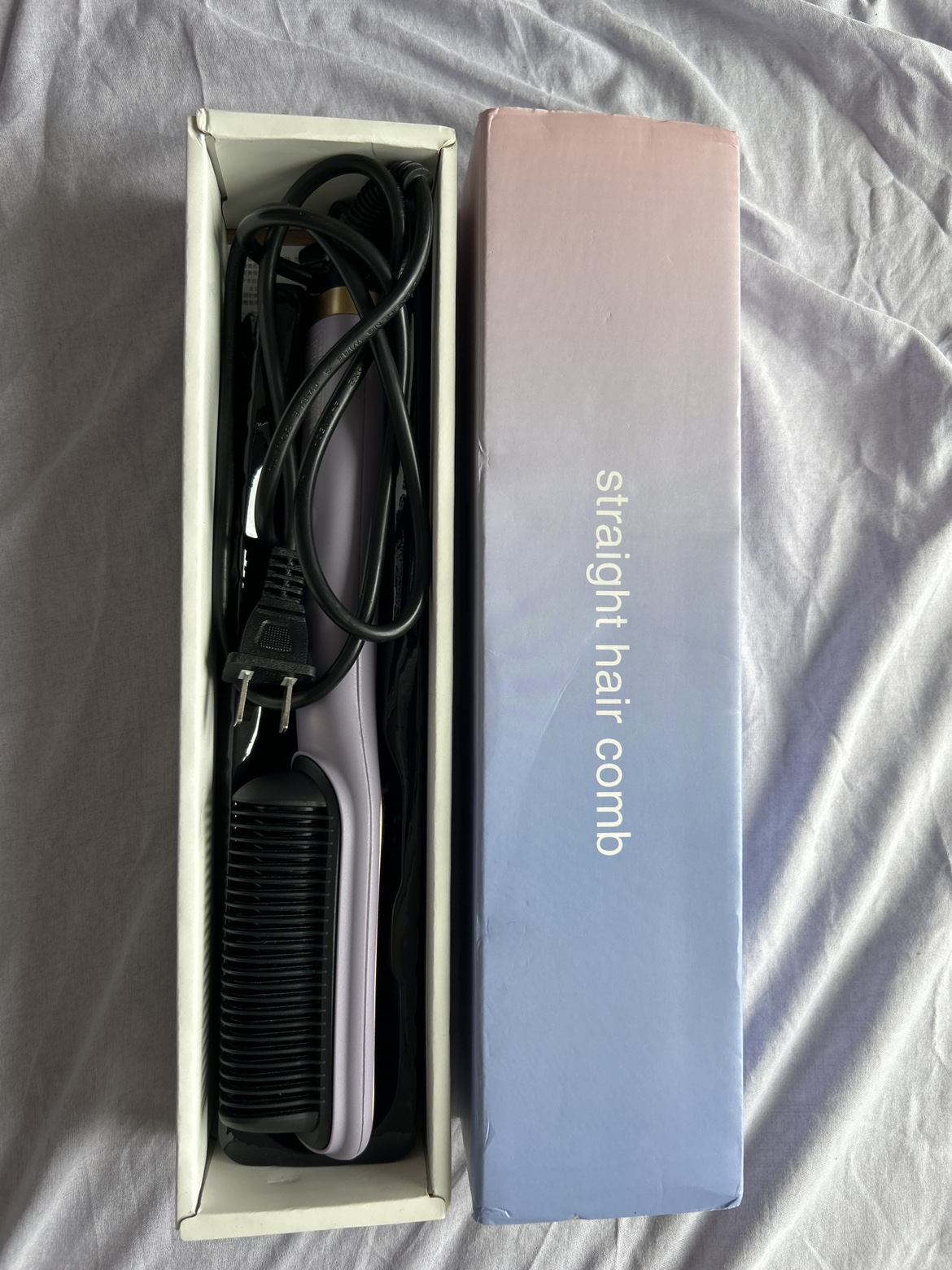 Straight hair comb