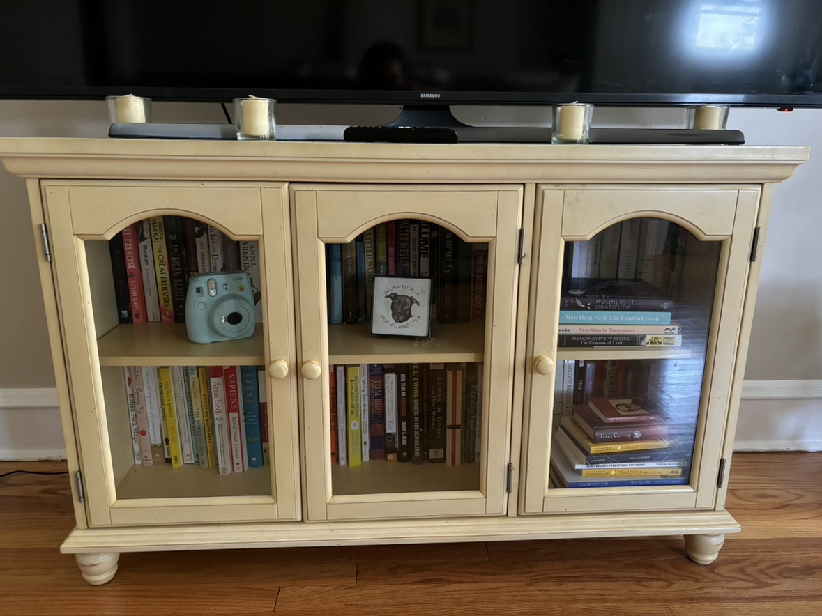 Bookshelf credenza / tv stand