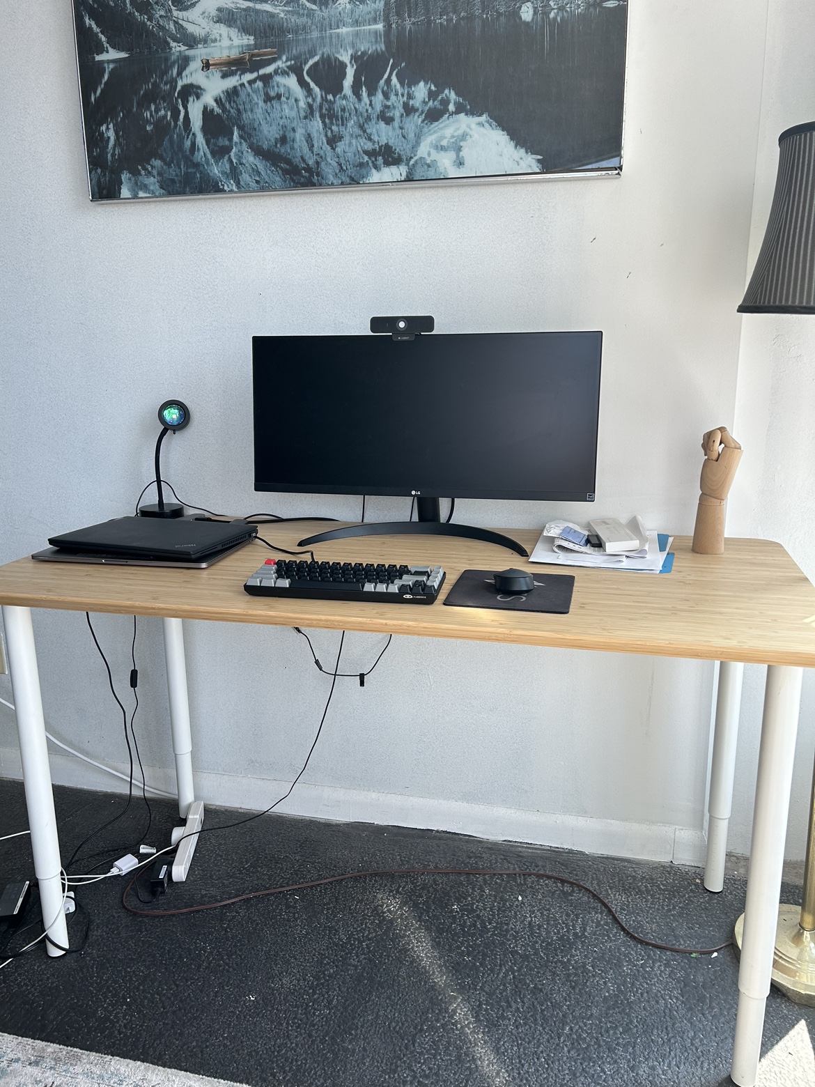 IKEA Desk with adjustable height