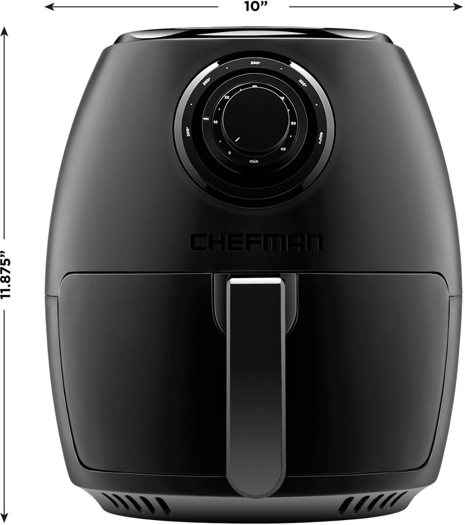 Chefman - TurboFry 3.6 Qt. Analog Air Fryer - photo 2