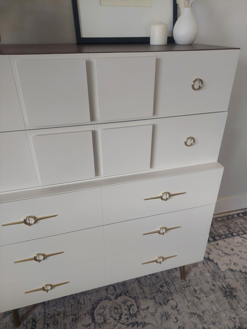 Refinished Mid-Century Modern Dresser - photo 2