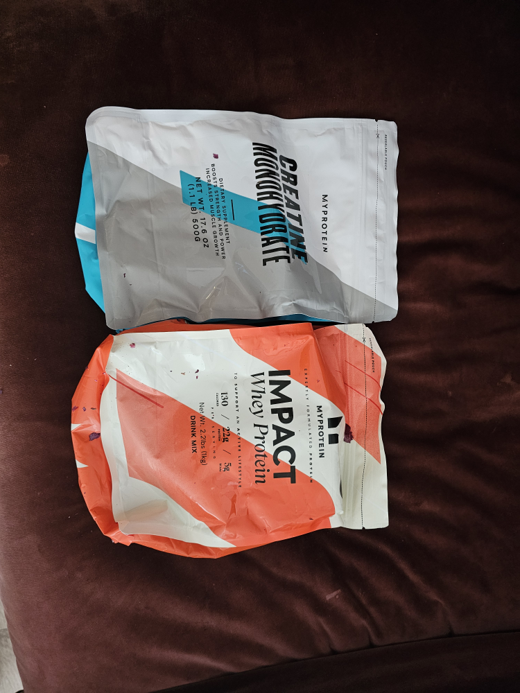 Whey protein and Creatine set