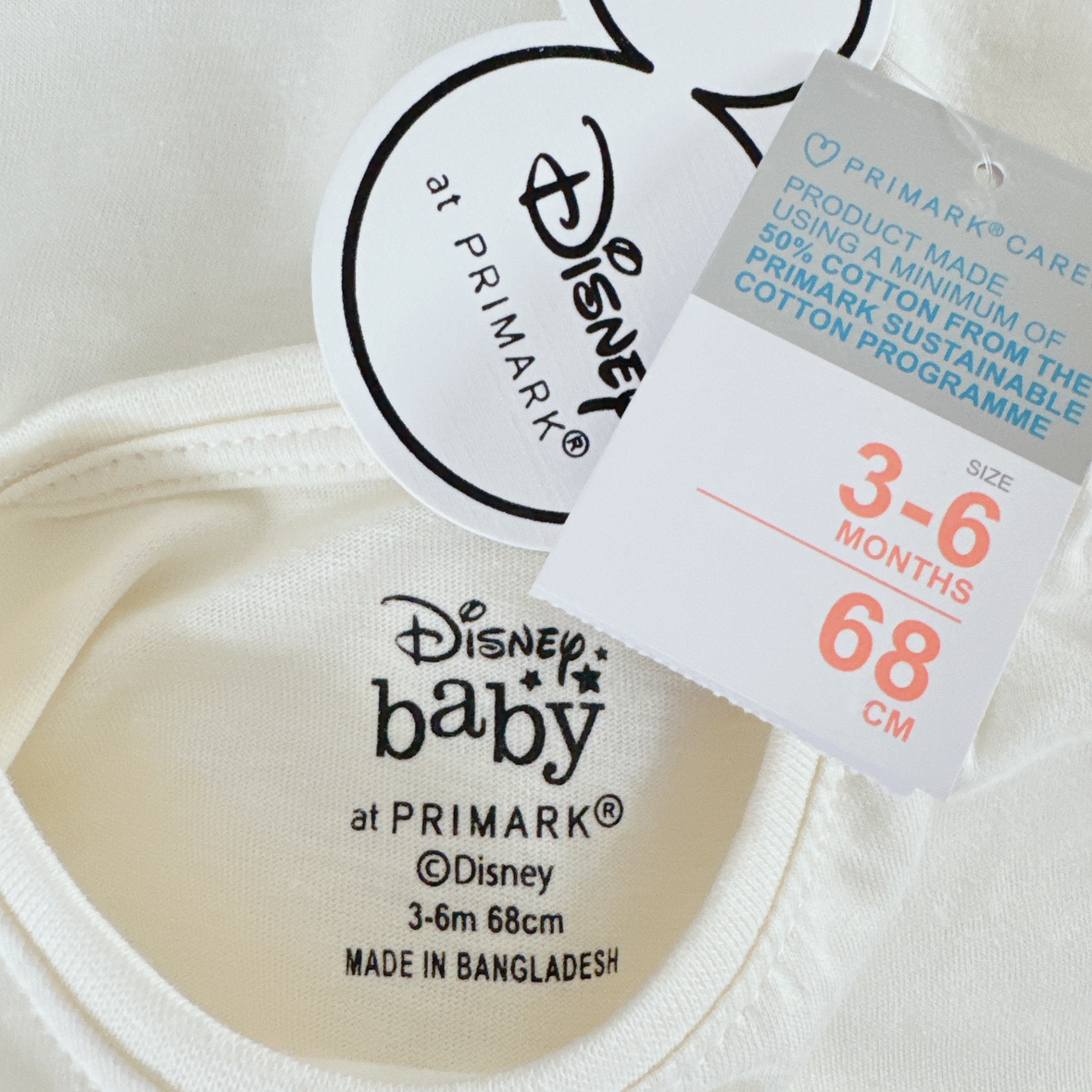 Disney Minnie Mouse baby shirt 3-6m image indicator(10)