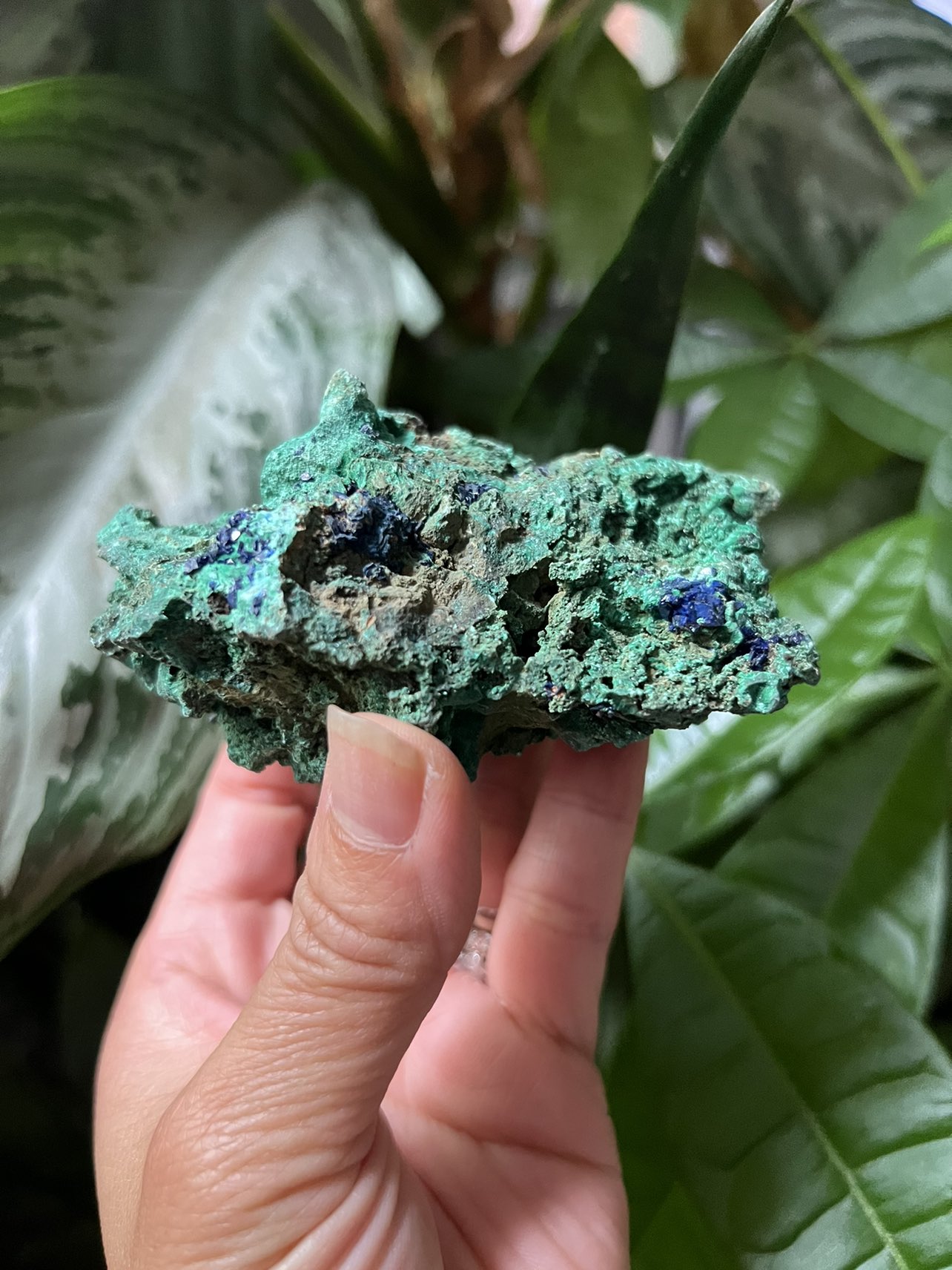 Malachite specimen (b) | crystal image indicator(2)