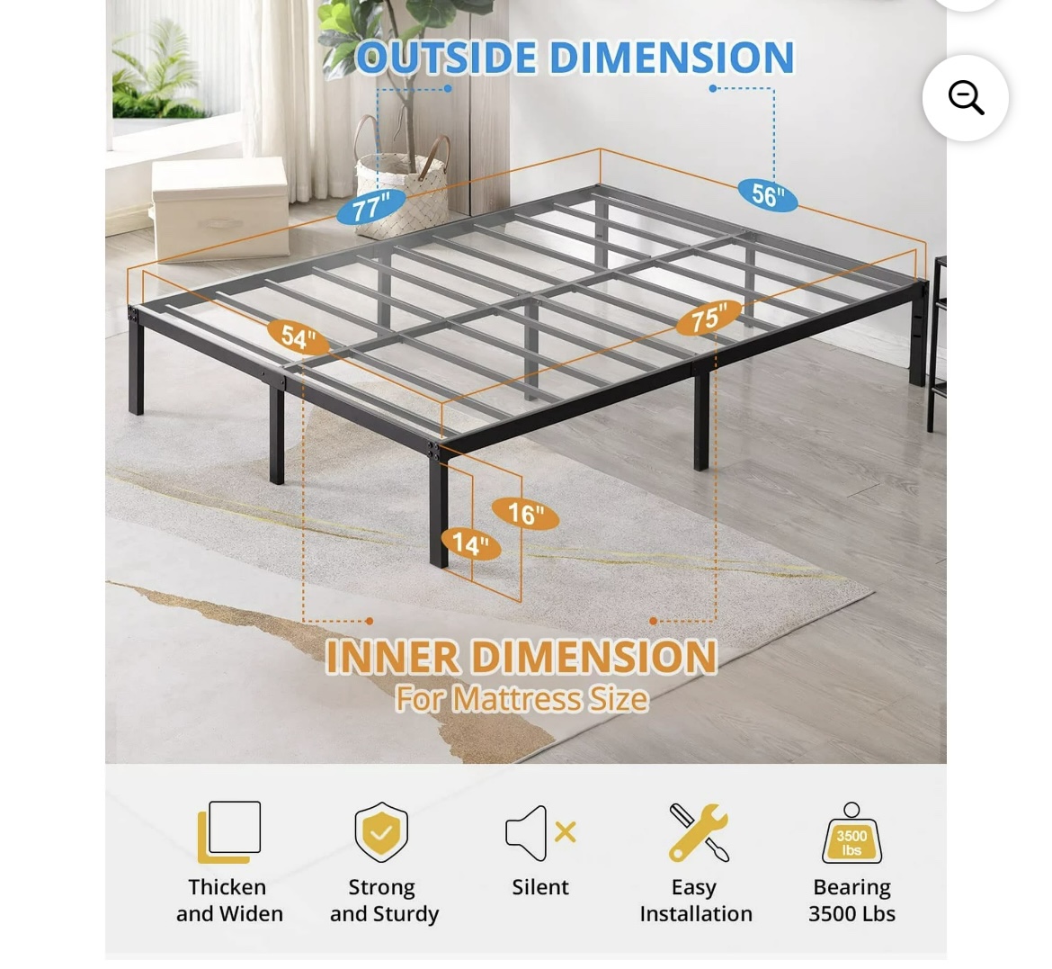 Bed Frame (Full) - photo 2