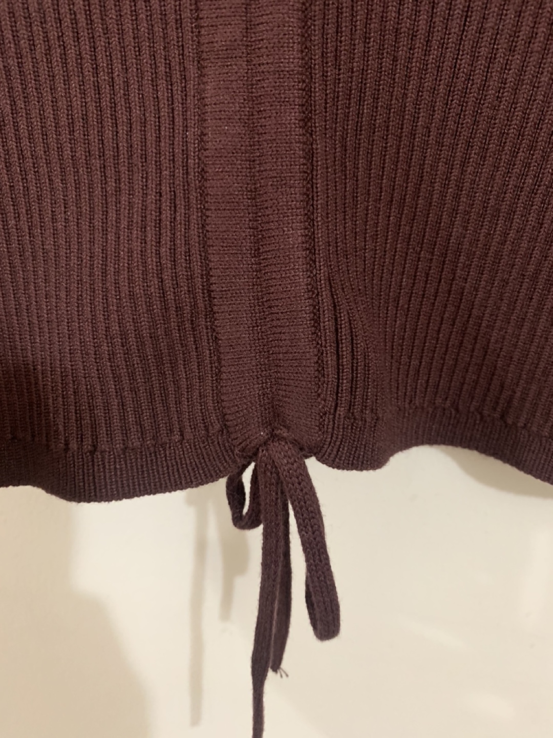 Zara Crop Fitted Top - sz M ⚽️ image indicator(4)