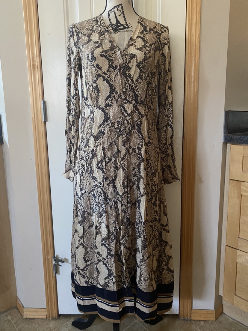 H&M snake print long dress - photo 5