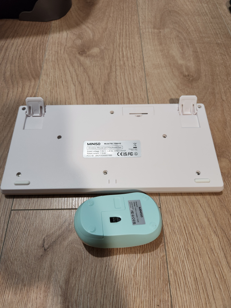 Wireless Keyboard and Mouse Miniso 2 in 1 Open Box - photo 4