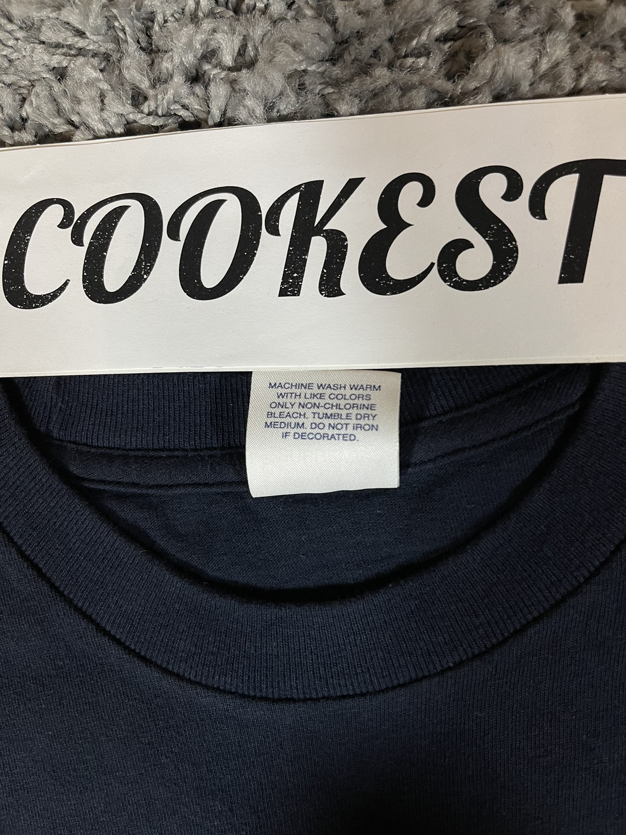 2016SS Supreme Morrissey Photo Tee Navy Blue image indicator(5)