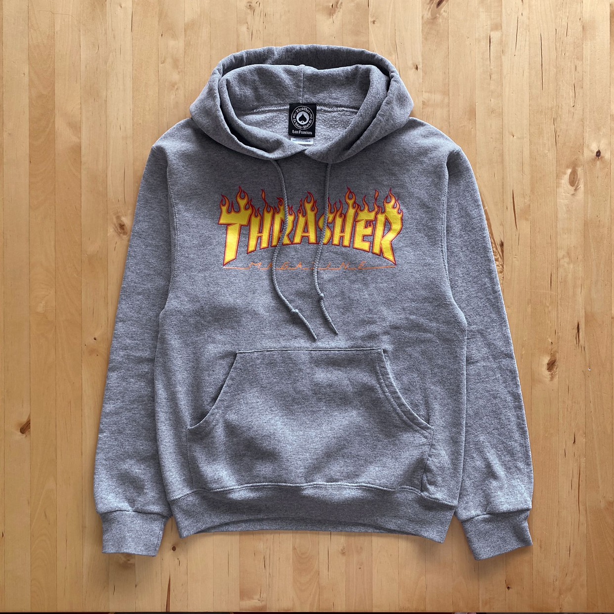 Thrasher Flame Logo Hoodie Men's Small thumbnail