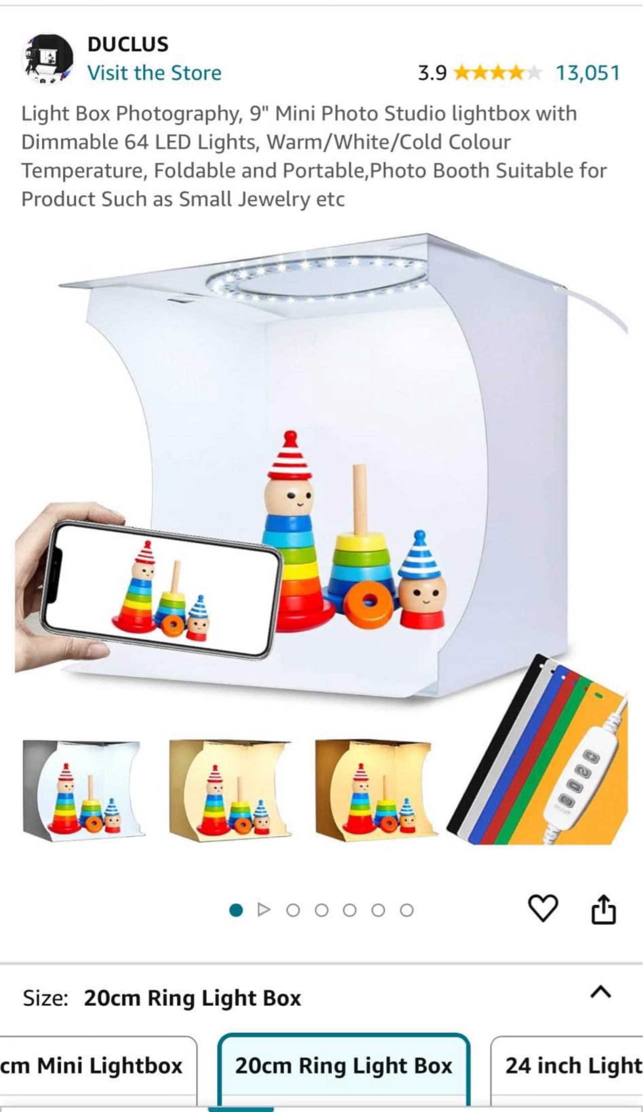 💡portable photo light box image indicator(2)