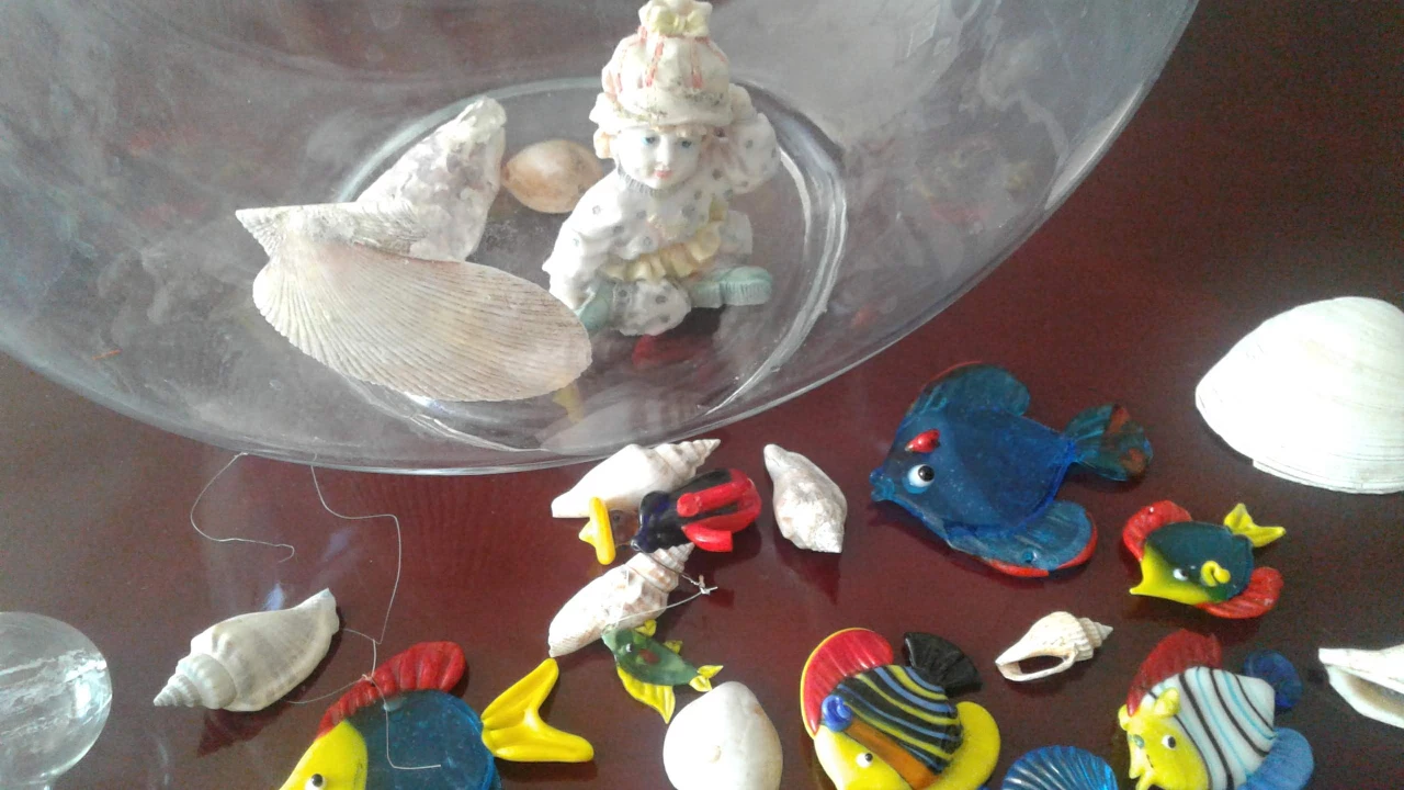 ⚽Oval/Round Fish Bowl Or Planter image indicator(2)