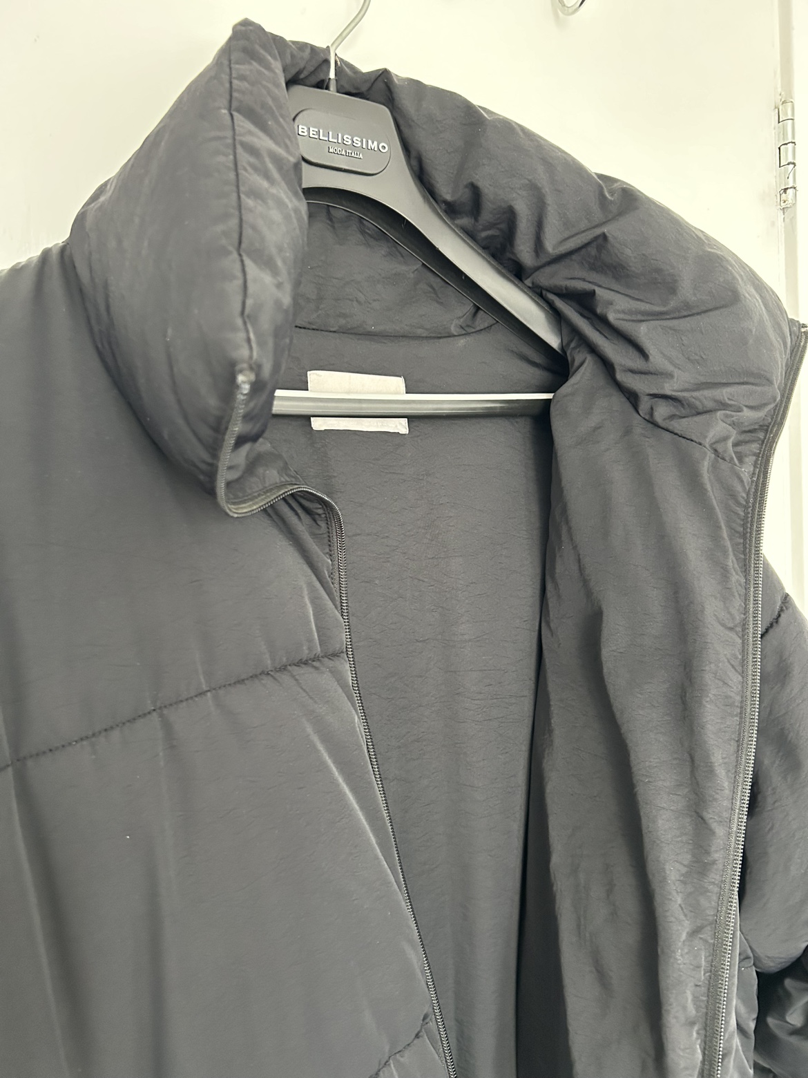 (Reg. Price - $200) Oak + Fort Full Length Black Puffer Jacket image indicator(5)