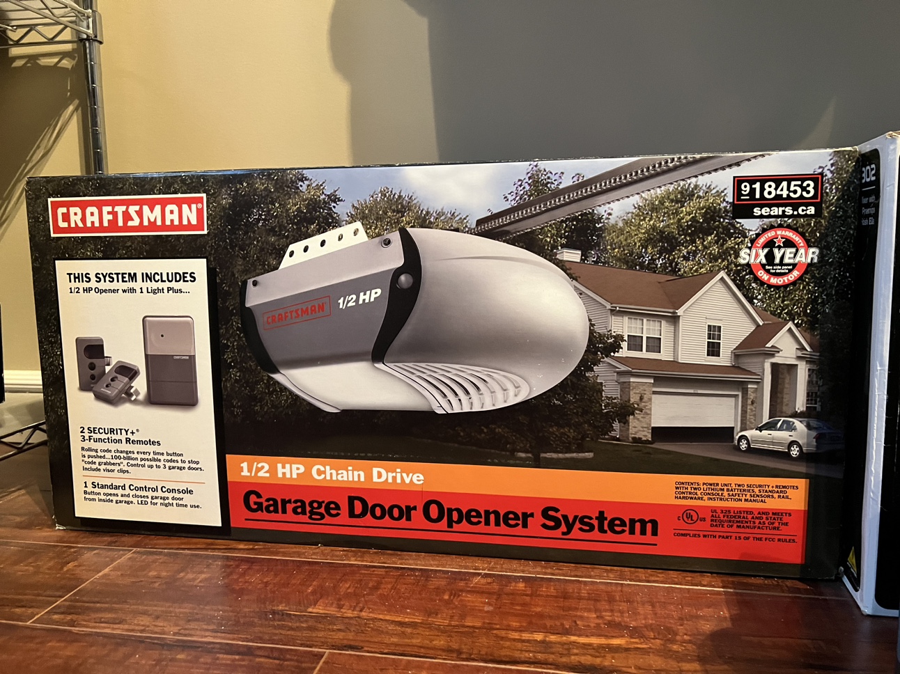 Craftsman garage door opener