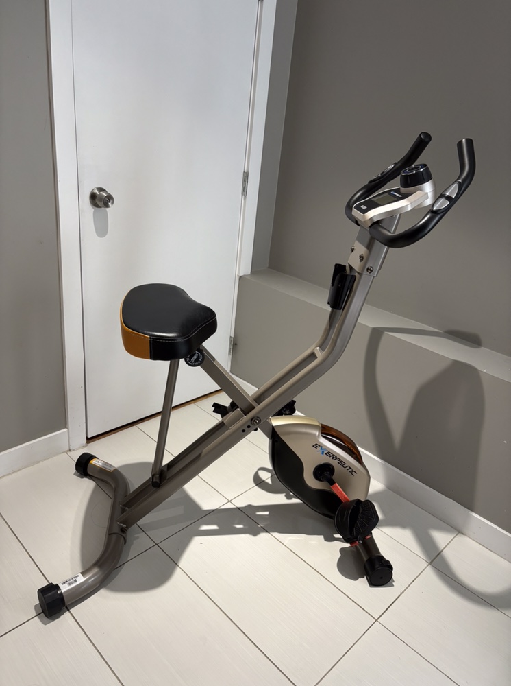 Exerpeutic folding Exercise Bike