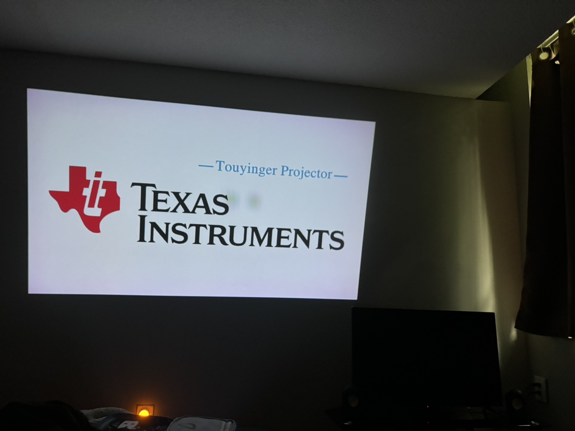 Mini projector image indicator(6)